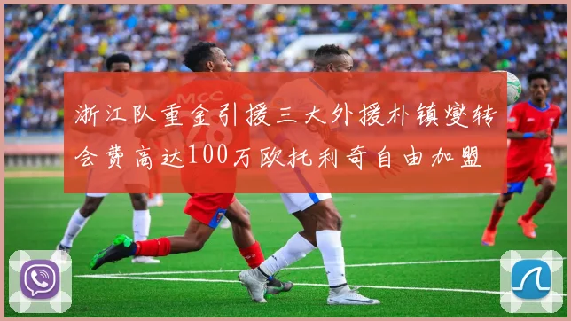 浙江队重金引援三大外援朴镇燮转会费高达100万欧托利奇自由加盟